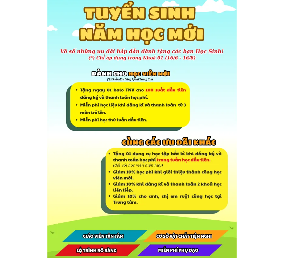 TRUNG TÂM BỒI DƯỠNG VĂN HÓA TRÍ NHÂN VIỆT