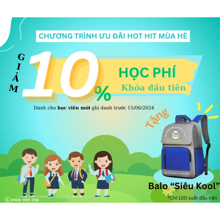 TRUNG TÂM BỒI DƯỠNG VĂN HÓA TRÍ NHÂN VIỆT
