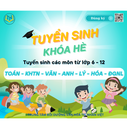TRUNG TÂM BỒI DƯỠNG VĂN HÓA TRÍ NHÂN VIỆT
