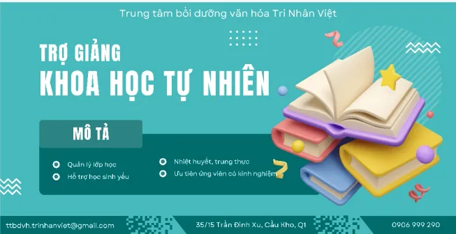 TRUNG TÂM BỒI DƯỠNG VĂN HÓA TRÍ NHÂN VIỆT