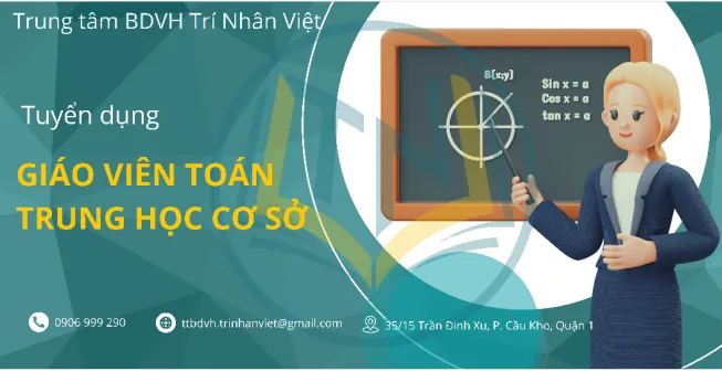TRUNG TÂM BỒI DƯỠNG VĂN HÓA TRÍ NHÂN VIỆT