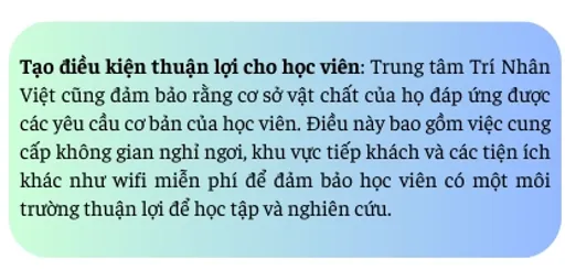 TRUNG TÂM BỒI DƯỠNG VĂN HÓA TRÍ NHÂN VIỆT